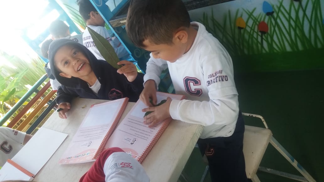 2° ano A. Aula de ciências no CEPEC
